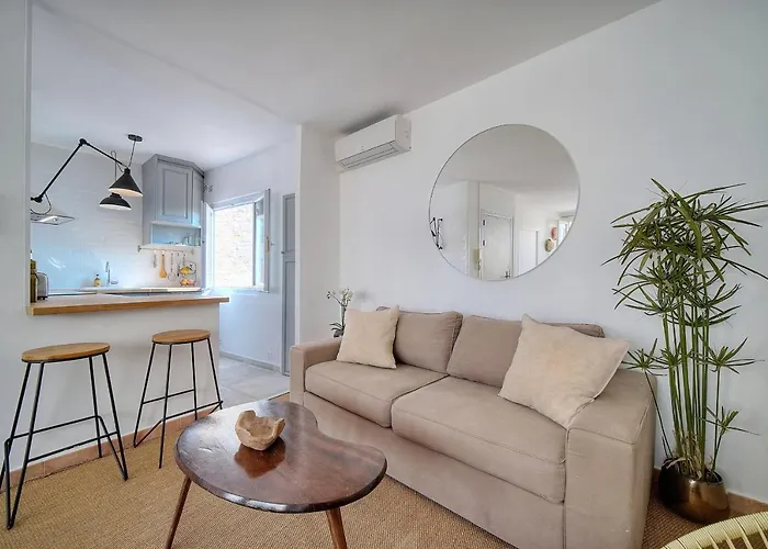Upstays Banane Terrace 30M2 Studio Lägenhet Cannes