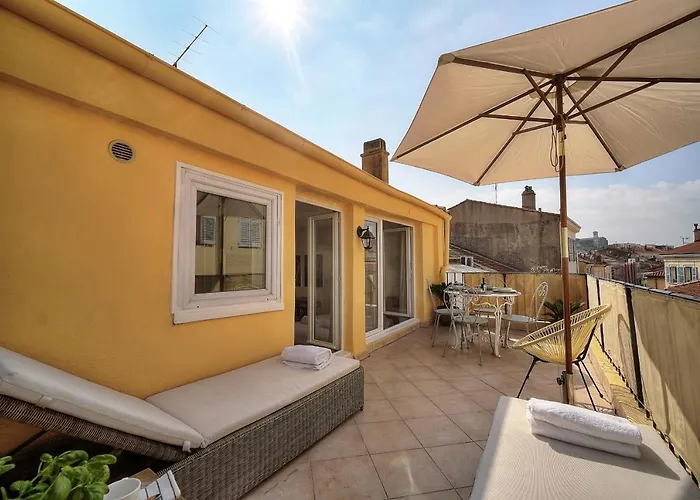 Lägenhet Upstays Banane Terrace 30M2 Studio Cannes
