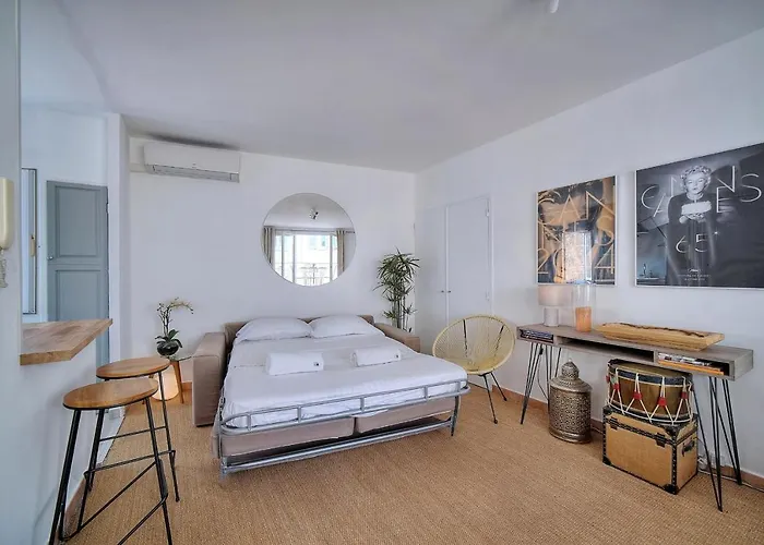 Upstays Banane Terrace 30M2 Studio Apartment Cannes